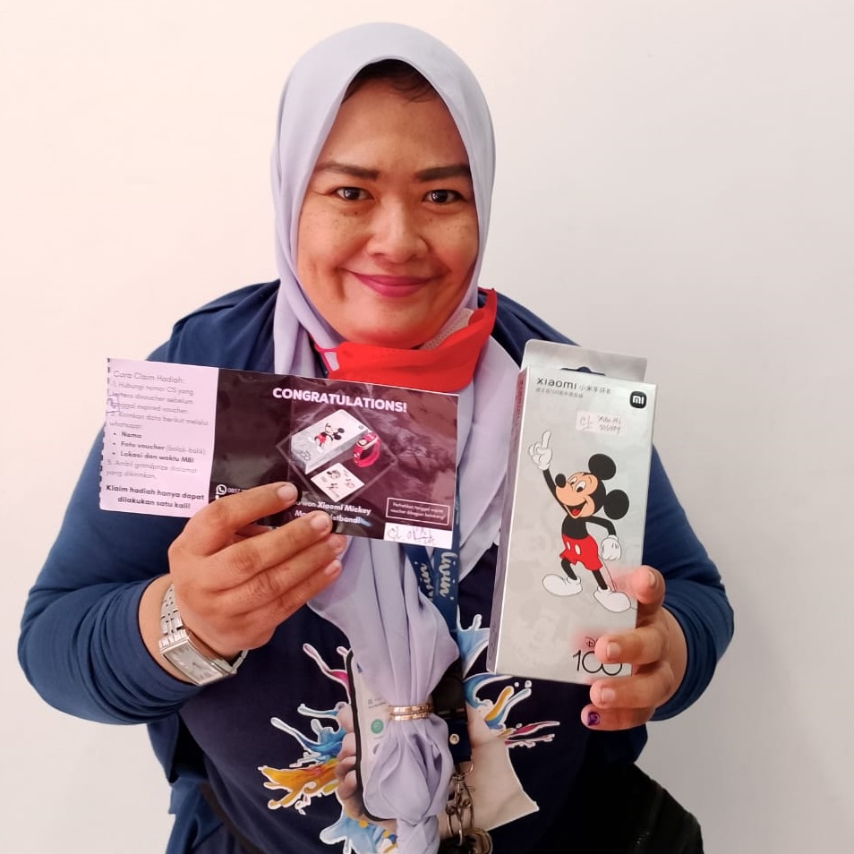 Faisal - Xiaomi Wristband, Mall Ciputra