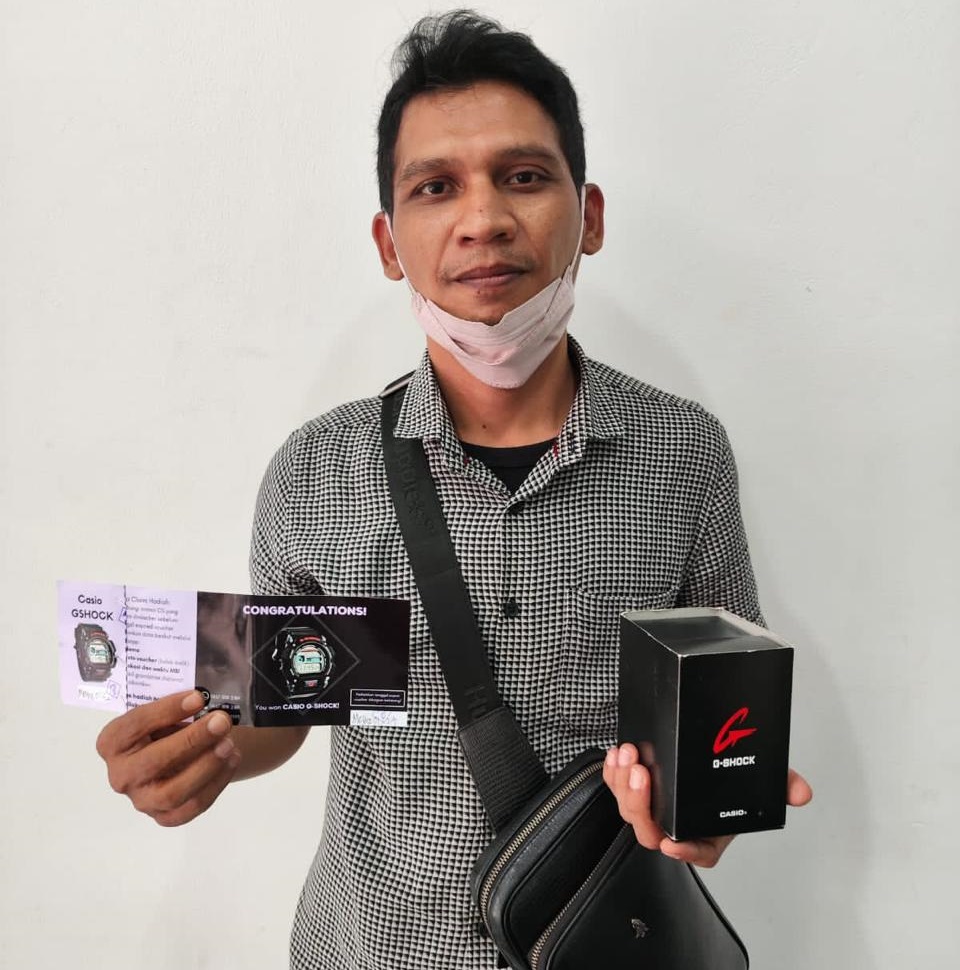 Risah - Jam Tangan G-Shock, Metropolitan Mall Bekasi